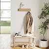 Amazon.com: Kazai. Wall-Mounted Coat Rack 'Toke' - Modern Design Coat ...