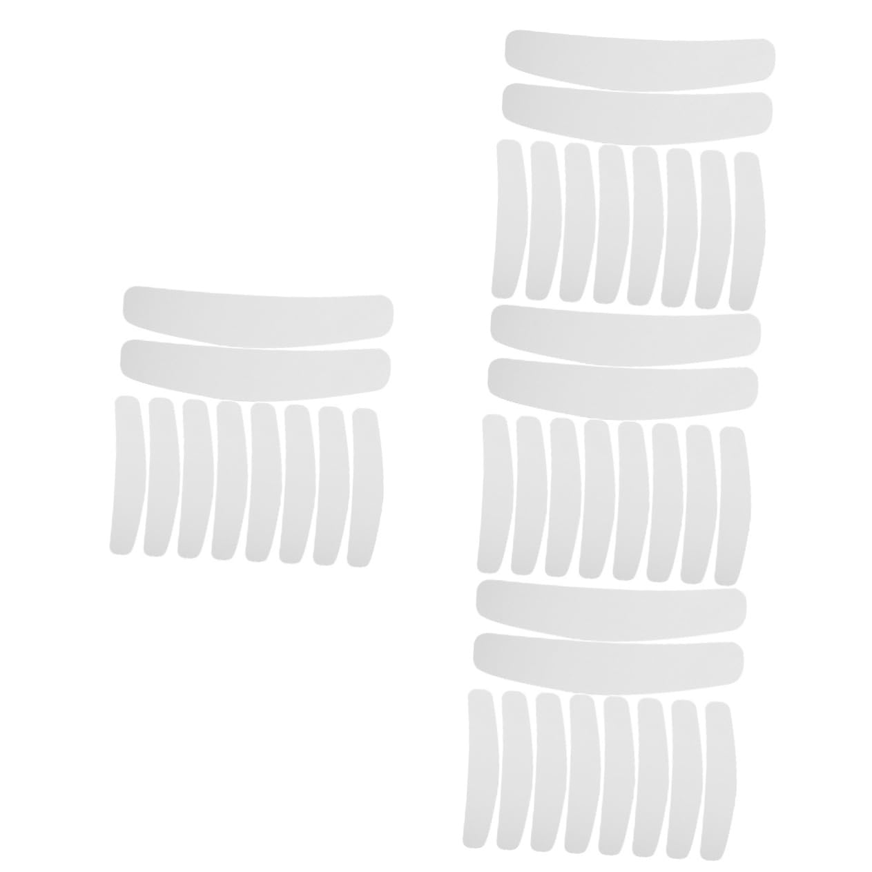 TOVINANNA 4sets Collar Stays for Men Adhesive Shirt and Suit Collar Holders for Work Interviews and Formal Events 10pcs*4