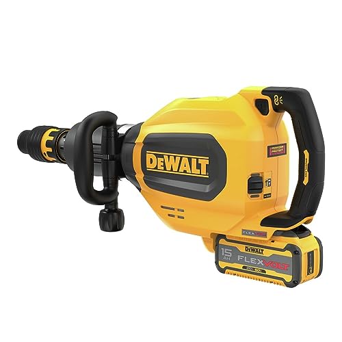 Image of DEWALT DCH911Z2 60V 27 Lbs. SDS MAX Inline Chipping Hammer Kit