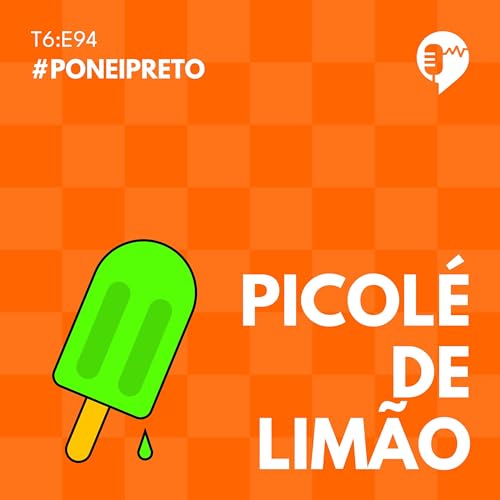 PÔNEI PRETO Podcast Por arte de portada