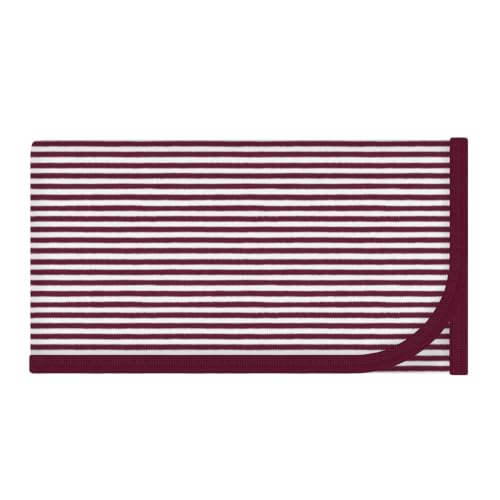 Image of College Baby Infant Striped /Solid Blanket, Unisex, One Size 37.5 X 33.5