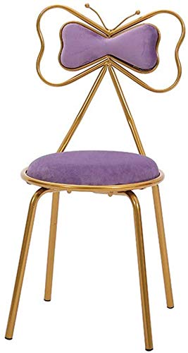 Chaise de salle à manger rouge pour salon chic et coin coiffeuse de chambre