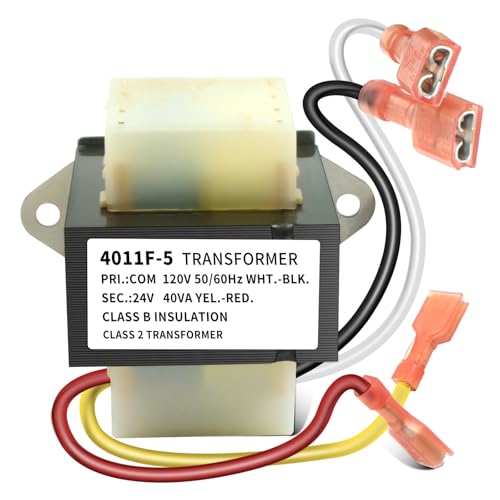 46-24124-06 HVAC Transformer 40 VA 120/24V Control Transformer for Rheem-Ruud Basler Electric BE161640GDD 29M7101 4011F-5 Replacements Channel 2 Hole Mount