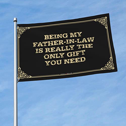 Affiche drapeau vintage Être mon beau-père cadeau drôle 152x244 cm pour déco dortoir