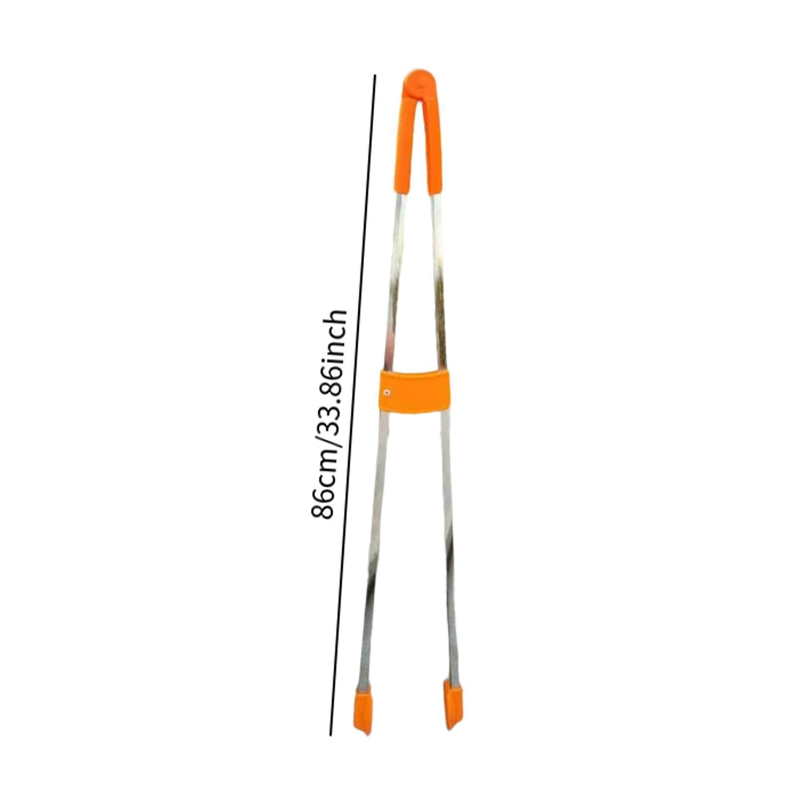 Basurero Pinza Recogedora Herramienta para Agarrar Basura Recogedor Resistente a La Corrosión Clip de Ayuda para Alcanzar Objetos Adecuada para Limpie, 86cm