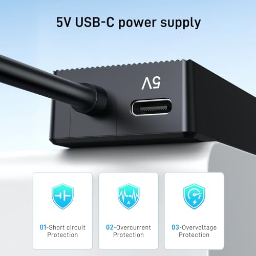 Yinker USB 3.0 Hub Long Cable 10FT, 4 Port USB Extension Data Cable USB Dock Extender for Desktop PC Laptop Mac, Windows, 5Gbps by Yinker - Image 6