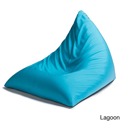 Jaxx Twist Outdoor Bean Bag Chair, Navy Strips #TOP3