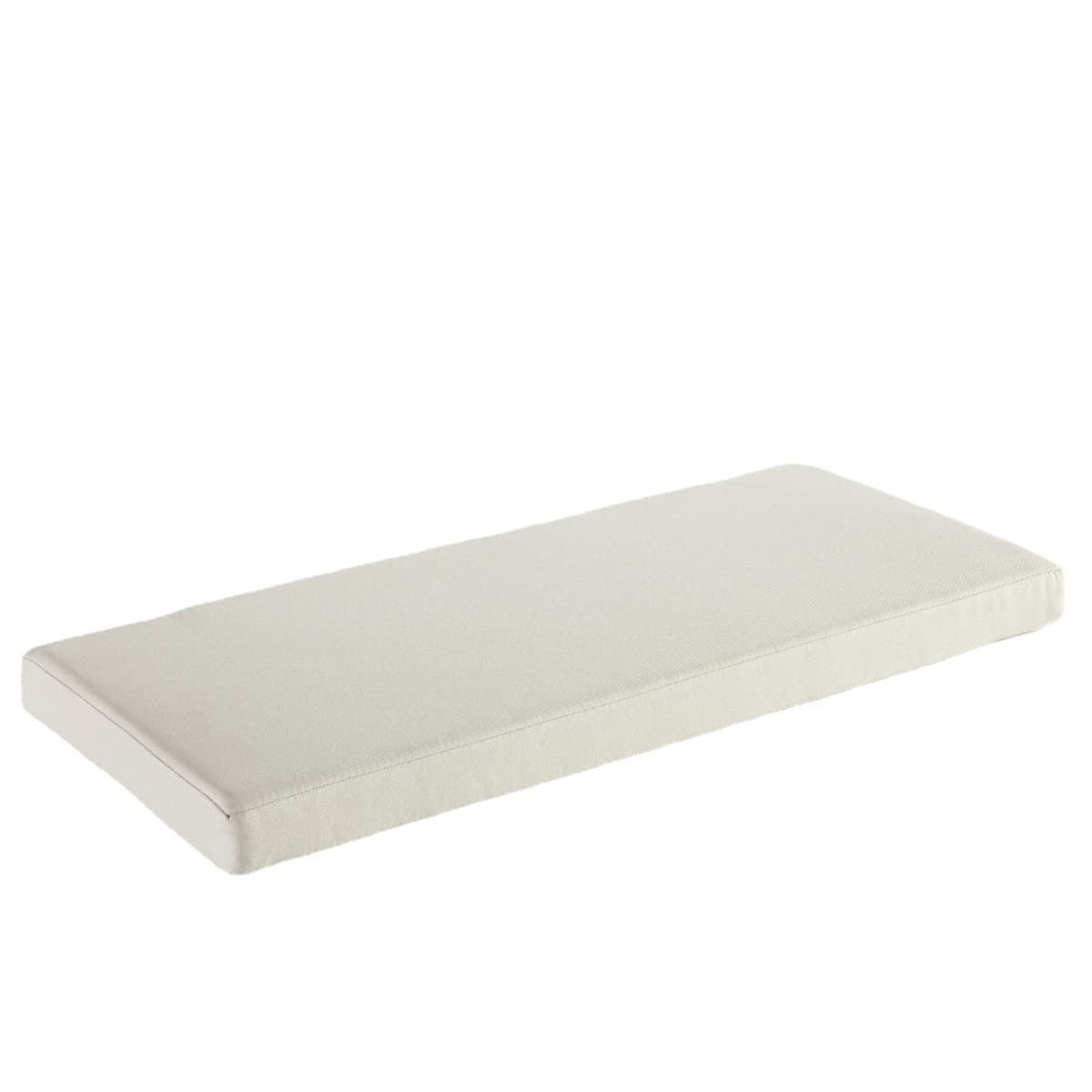 Cojín para banco de 2/3 plazas para interiores y exteriores, cojín para asiento de columpio, suave, lavable, antideslizante, para patio, cocina, comedor, columpio (beige, 70 x 30 x 5 cm)