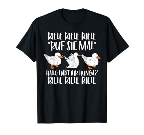biele biele biele ruf sie mal Meme Enten biele T-Shirt