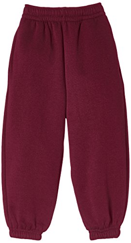 Trutex Limited Jogging, Pantalon de sport uni Mixte, Rouge (Maroon), 12 ans