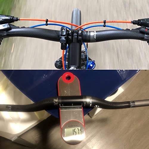 Rxl Sl Full Carbon Fiber Mountain Bike Handlebar Bicycle Flat Handlebars Riser Bars 3K Matte Mtb Handlebars Carbon Fiber (Flat, 720Mm) #TOP3