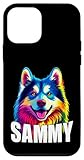Photo Gallery samoiedo faccia colorato sorridente sammy amante del cane carino nero custodia per iphone 12 mini Photo Gallery samoiedo faccia colorato sorridente sammy amante del cane carino nero custodia per iphone 12 mini