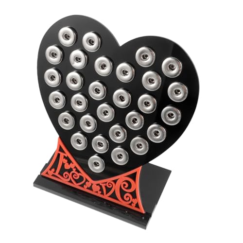 Stands de bijoux support bouton Healeved étagère métal