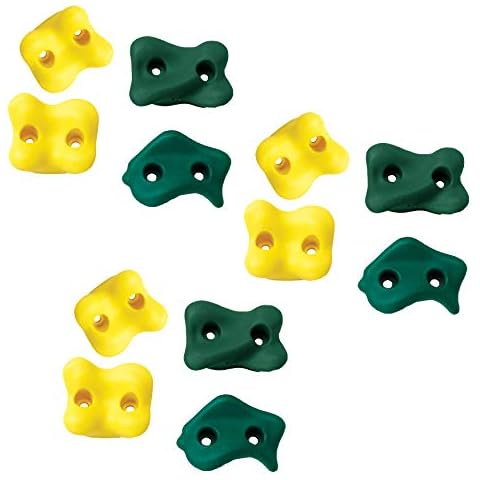 Swing-N-Slide WS 4781 Set of Twelve Climbing Rocks with Hardware - Accessories for Backyard & Outdoor Playsets Multicolor Cover