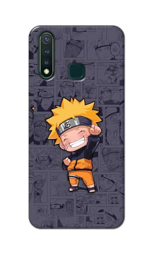 Image of PRINTFIDAA Plastic Printed Hard Back Cover Case For Vivo Y19 | Vivo U3 Back Cover (Famous Anime Cartoon Character) -112, Multi
