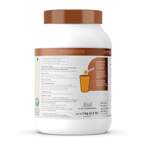 NATURALTEIN Store Naturaltein YES Protein 1kg Aamras Flavour - Image 3