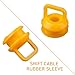 Shakas 2 PCS Car Gearbox Shift Rod Cable Bushing, Rubber Flexible Replacement 15276979 15823112 25933609 259333609, Compatible with Chevrolet Buick Cadillac GMC Jeep Ram Dodge (Orange)