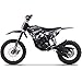MotoTec 60v 2000w Pro Electric Dirt Bike Lithium Grey