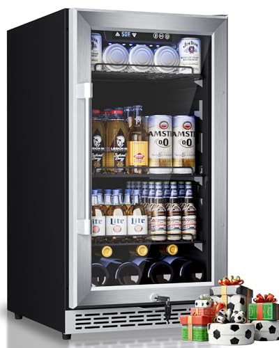Minorfun 18 Inch Beverage Refrigerator
