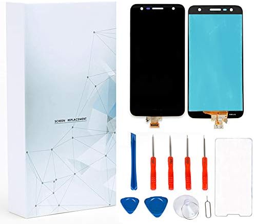 Maojia Screen Replacement for LG X Power 2 M320N M320 X 320 X320L X320S/X Charge SP320/X Change US601/Fiesta 2 LTE L164VL L163BL LCD Display Touch Digitizer Assembly + Tools (Black)