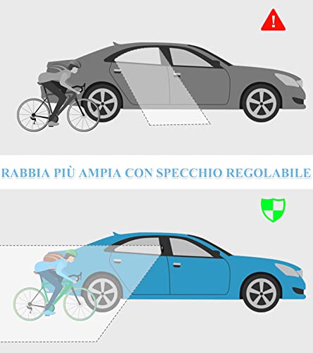 CHEANDEUL Regolabile Specchietto per Sedile