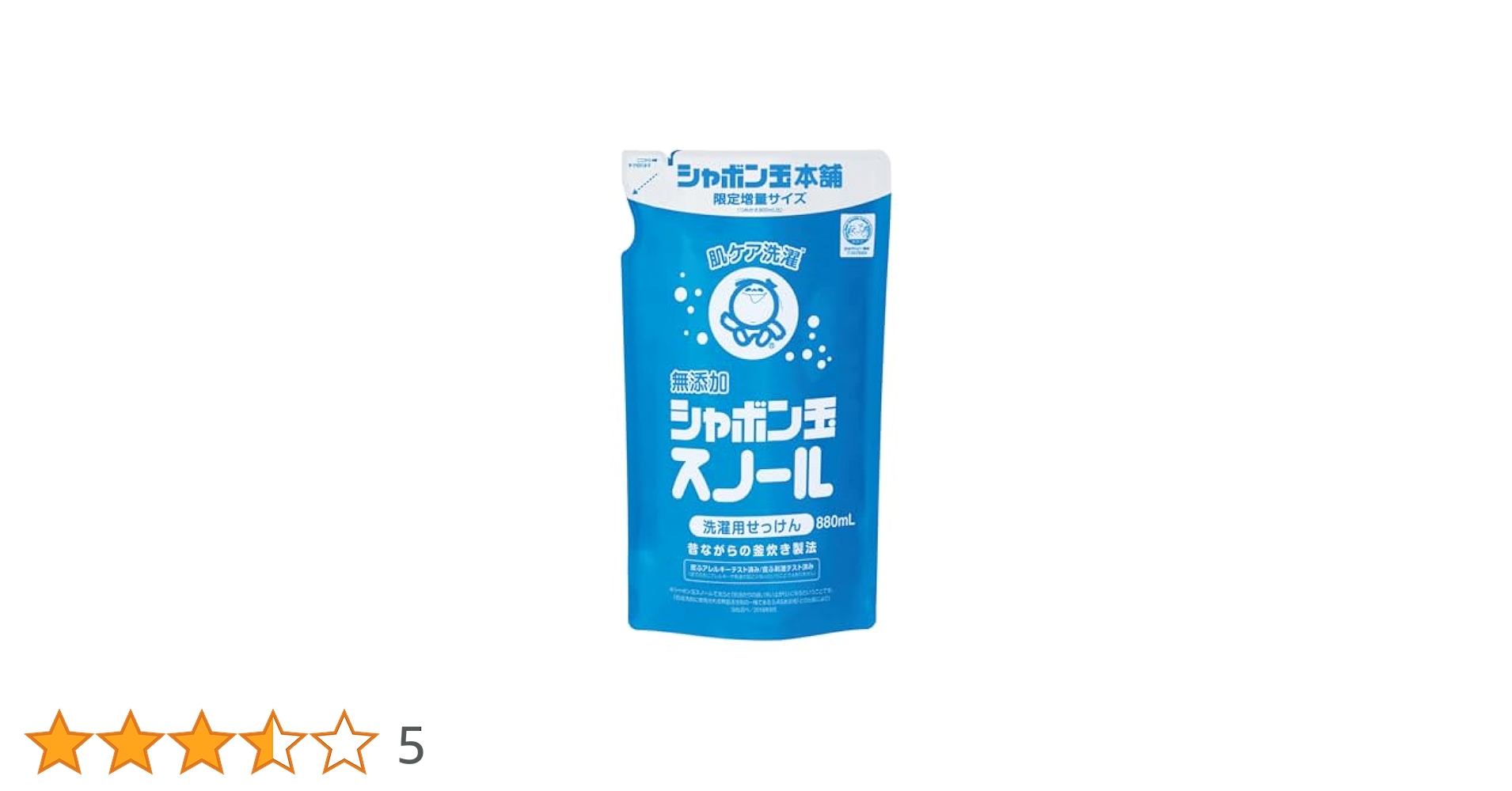 Amazon | 【工場直送便】シャボン玉スノールつめかえ用880mL