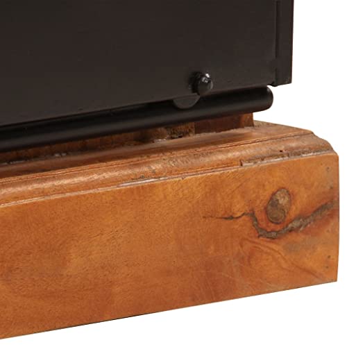 Armoire de télévision bois de récupération pour vos soirées cinéma - 5
