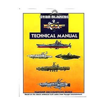 Paperback Star Blazers Technical Manual & Warship Recognition Guide Book