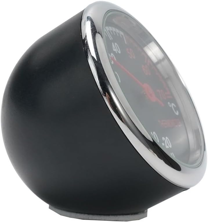 For Mini Vehicle For Dashboard Digital Clock with Thermometer Function and ABS Shell Construction for Reliable Use