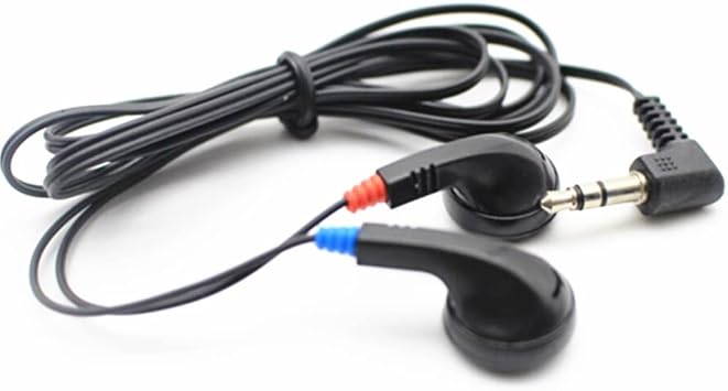 100 Pack Bulk Classroom Earphones Disposable Earbuds Low Cost Headphones for Schools, Kids, Classrooms,Libraries Black