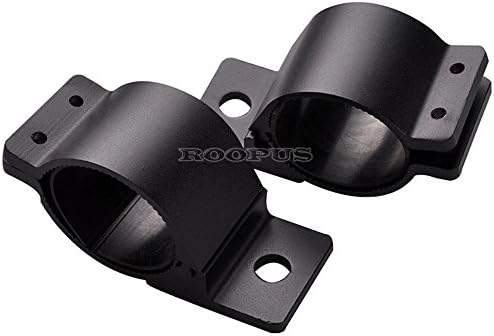 ROOPUS 66-71MM Mounting Bracket Clamp for Off-Road LED Work Lights or Safety Flag onto 2.5" Bull Bar, Tube, Rack, Roll Cage on Rhino, RZR, Teryx, Boat, ATV, UTV, Jeep, SUV, Can-Am, Motorcycle