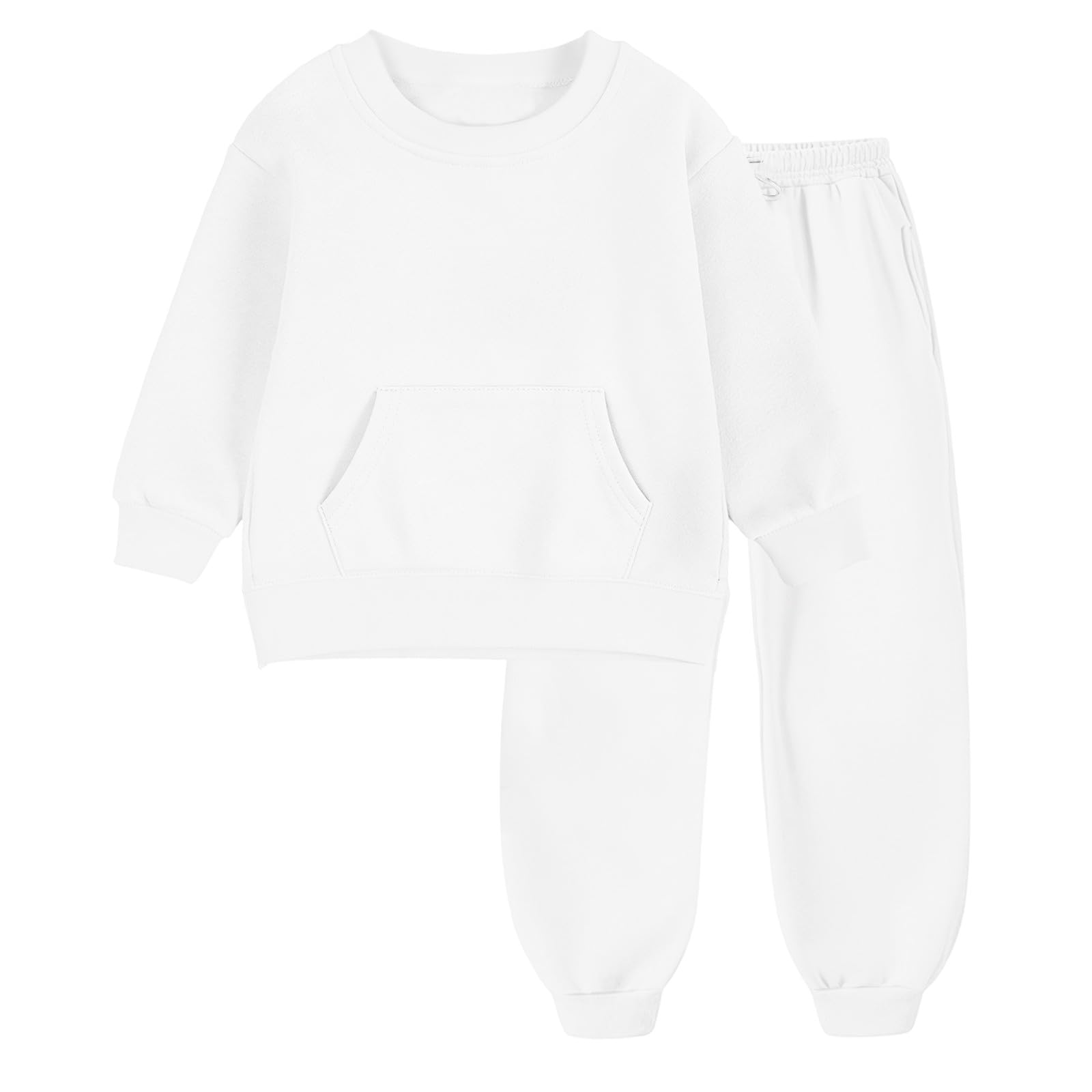 Conjunto de chándal para niñas con pantalones de pierna ancha