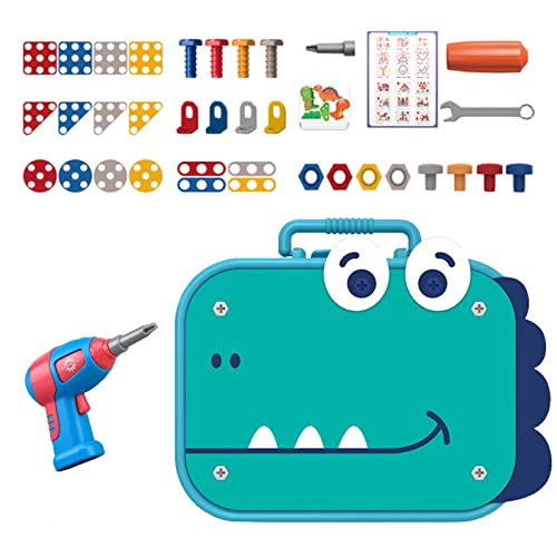 Conjunto de ferramentas de brinquedo para meninos | Conjunto de ferramentas para crianças com broca