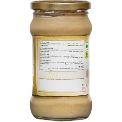 Image of Swad Delicious Ready to Eat Ginger Paste /Homemade & Fresh Adrak Chutney - 300 gm (Pack of 1)
