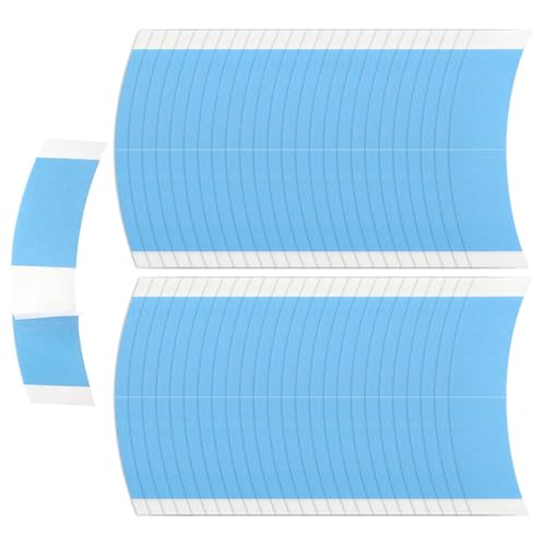 60 Bandes Adhesives Extension Cheveux Double Face Impermeable Lace Front | Ruban fixation perruque, tape-in hair, collage postiche Practical, systeme reutilisable, tenue solide longue duree