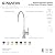 Kingston Brass KSAG8197DL Concord Reverse Osmosis System Filtration Water Air Gap Faucet, Brushed Brass