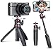 ULANZI MT-08 Faltbares Mini-Handstativ für kleine Vlog-Kamera für Sony RX100 VII, für Canon G7X Mark III, Universal 1/4 “