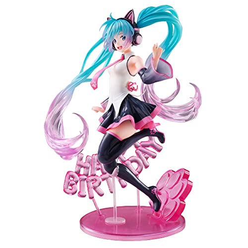 Tongyundacheng Figura de animé Miku de dibujos animados Love Sailor Figura de acción Miku Estatua de pie Figura de PVC Colección Adornos