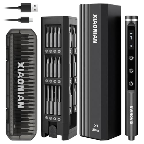 Image of 3.7V Precision Electric Screwdriver Set,76 IN 1 Mini Electric Screwdriver Cordless Set with USB Charging,5 Torque Settings Repair Tool Kit for Electronics Phone Camera Laptop Watch