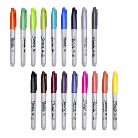 Sharpie Special Collectors Edition Permanent Markers And Dragon Coloring Pages, Fine And Ultra Fine Point, 30 Count #TOP1