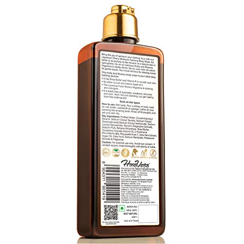 Image of WOW Skin Science Japanese Cherry Blossom Foaming Body Wash - No Parabens, Sulphate, Silicones & Color - 250mL