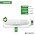 Post Activated Carbon Water Filter Replacement – 5 Micron Inline Filter – 10 inch Inline Carbon Filter– Under Sink and Reverse (10 Pack) Compatible with Standard RO Water Filtration Systems