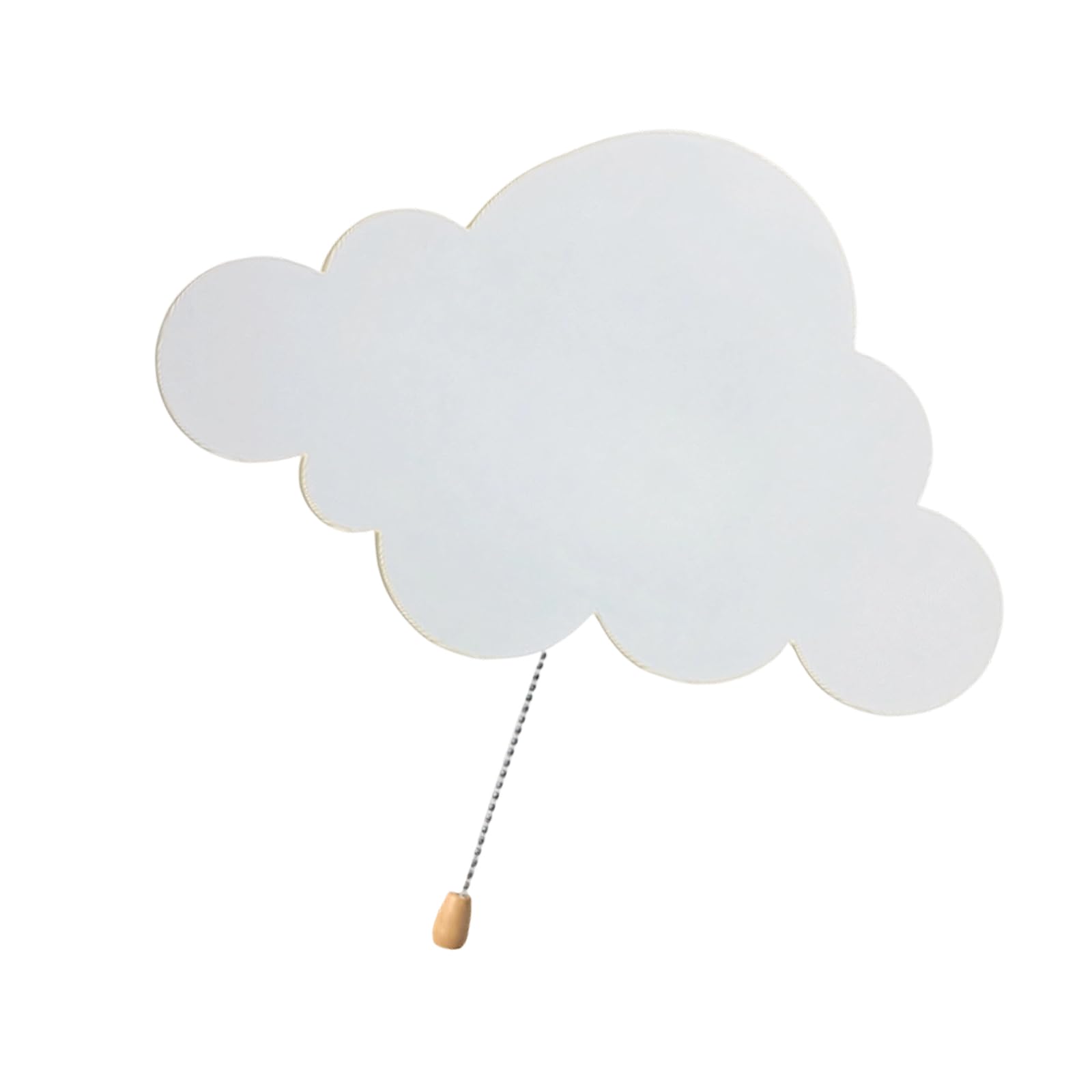Hsioluted White Battery Operated Hanging Night Lights Brightness Adjustable Floating Cloud Wall Lamps Bedside Decorative Lamp Decoration Floating Cloud Wall Lamps