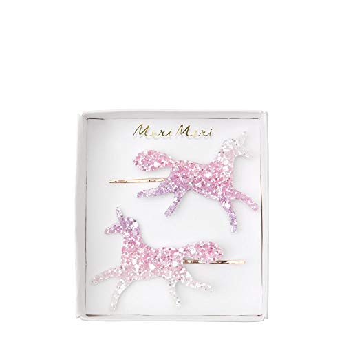 Preisvergleich Produktbild Meri Meri Haarklammern Einhorn Omber Glitter