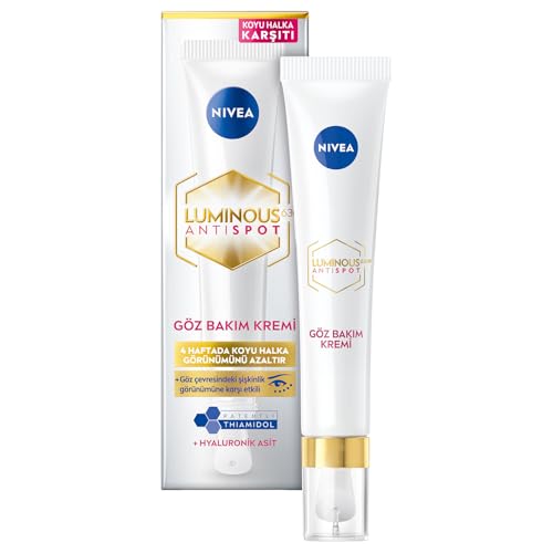 NIVEA Cellular LUMINOUS 630 Crema Trattamento Occhi Antiocchiaie (15ml), Crema Occhi per Occhiaie Affronta Occhi Stanchi,...
