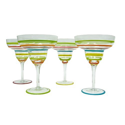 Buy Block Basics Happy Hour Margarita Glasses, Set of 4 Online at Low