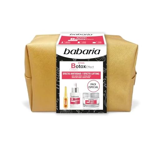 Babaria - Pack Antiedad Completo B-tox | Crema antiarrugas 50 Ml, Serum Facial Mujer 30 Ml Y Ampolla Facial 2 Ml | Cuidado Facial Mujer | Crema Antiarrugas Mujer | Pack Especial | Día Y Noche