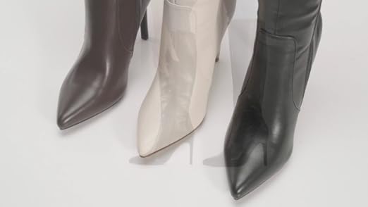 DREAM PAIRS Kniehohe Stiefel Damen - Blockabsatz Wildleder Reitstiefel Mit Reißverschluss