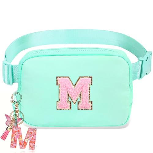 Image of Belt Crossbody Bag for Girls Women - girls fanny pack ages 8-12 Teen Birthday Gifts Small Waist Packs Trendy Kids Fanny Pack Mint Green M
