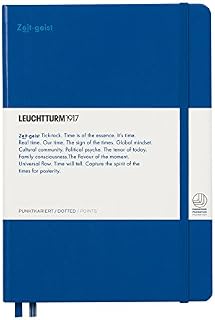 LEUCHTTURM1917 (358161) Special Edition LEUCHTKRAFT, Notebook Medium, Hardcover, 251 Numbered Pages, Royal Blue